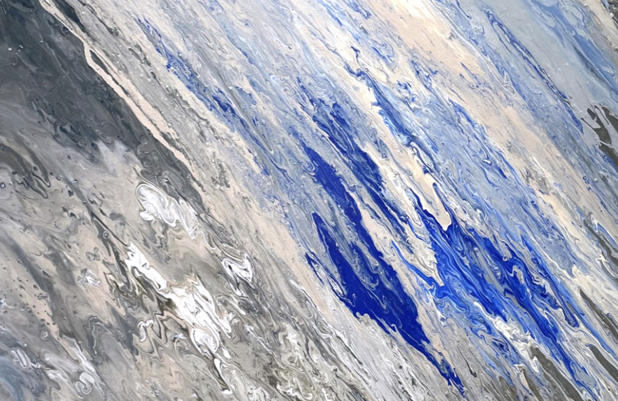 Moon-Shuttle - Simone von Anhalt - artpainter abstrato - pintura abstrata - Acrylmalerei - Kunstmalerin München