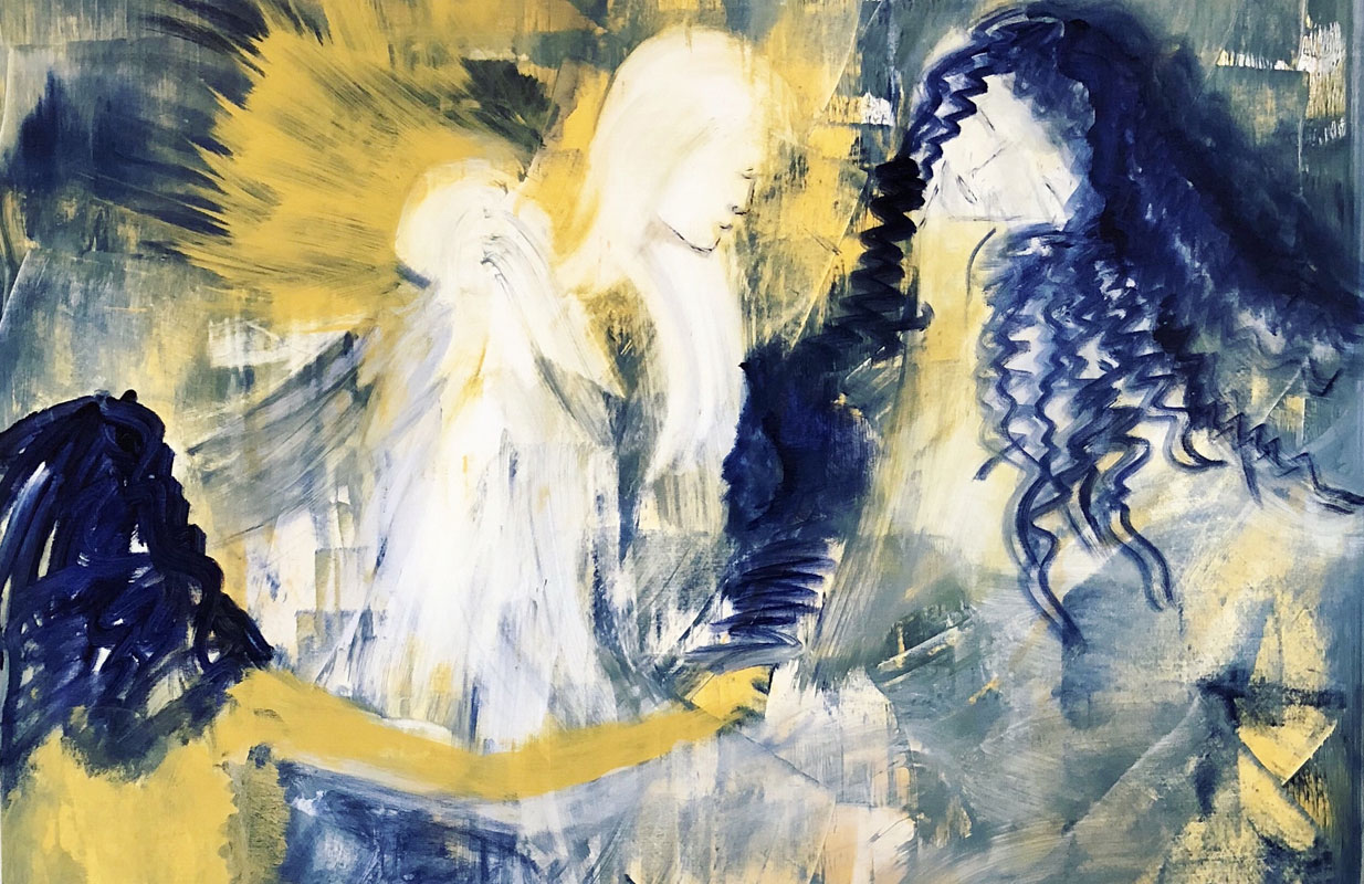 Faith - Simone von Anhalt - abstract Artpainter - abstrakte Malerei - Acrylmalerei - Kunstmalerin München